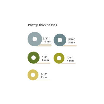 Cán lăn bột tùy chỉnh Joseph Joseph Duo (Opal) -006957