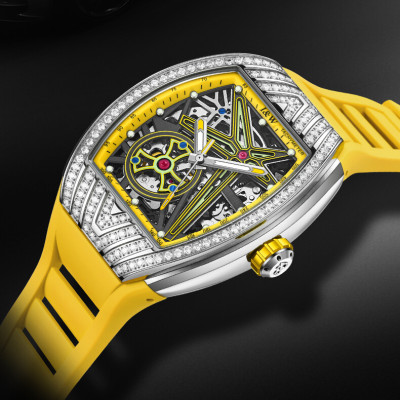 Đồng hồ nam chính hãng IW Carnival Sport IW759G-1,kính sapphire,chống xước,chống nước 50m,Bh 24 tháng,máy cơ (automatic), dây cao su chính hãng