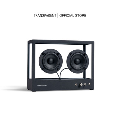 Loa Trong Suốt - Small Transparent Speaker - Nhỏ - Màu Đen - Hàng Chính Hãng