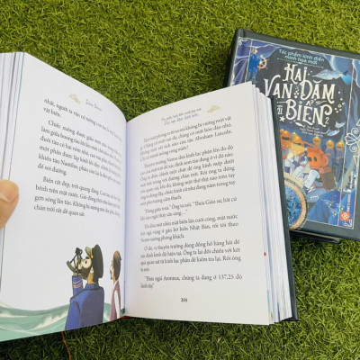 HAI VẠN DẶM DƯỚI BIỂN - TÁC PHẨM KINH ĐIỂN - MINH HOẠ MỚI -