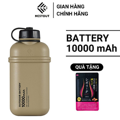 Pin Sạc Dự Phòng Di Động Chuyên Dụng Ngoài Trời ELECOM NESTOUT Outdoor Battery (10000mAh) - Hàng Chính Hãng - ELECOM OFFICIAL SHOP