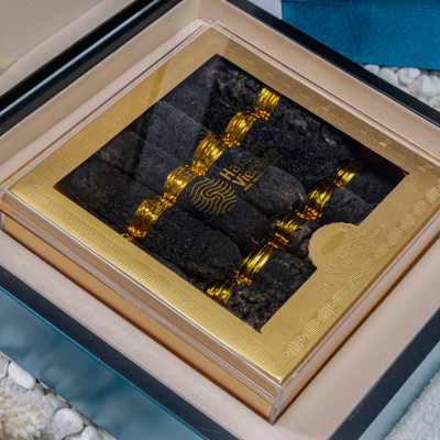 Hộp Quà Hải Sâm Cát Cao Cấp - 14 Con Hải Sâm Sấy Thăng Hoa-Giàu Collage Type 1, Trẻ Hóa Làn Da, Phục Hồi Vết Thương