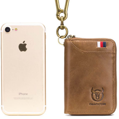 Ví nam đựng tiền đựng chìa khóa đựng thẻ đa năng 100% da bò thật cao cấp phong cách mới