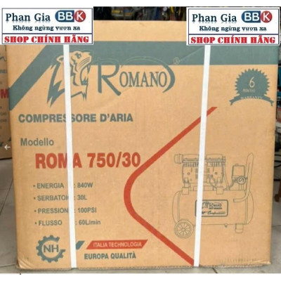 [chính hãƞg] Máy nén khí PANDA 30L - 850W Khồng dầu, 100% dây đồng, Bảo hành 1 năm