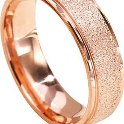 Nhẫn cặp mạ cát NC123 Size 6