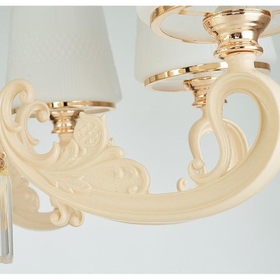 Đèn chùm KATI 12 tay , 8 tay hàng chuẩn xịn phong cách hiện đại - kèm bóng Led chuyên dụng (ảnh chụp thật 100%)