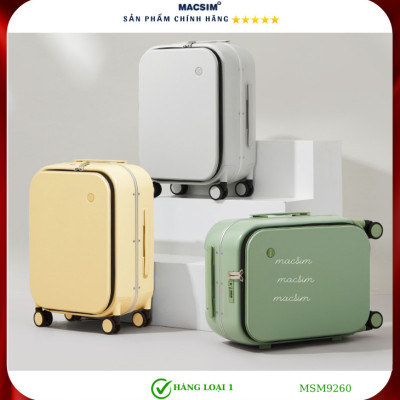 Vali cao cấp Macsim MiXi MSM9260 24 inch màu vàng