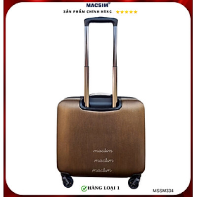 Vali cao cấp Macsim Smooire MSSM334 cỡ 16 inch màu gold - Hàng loại 1