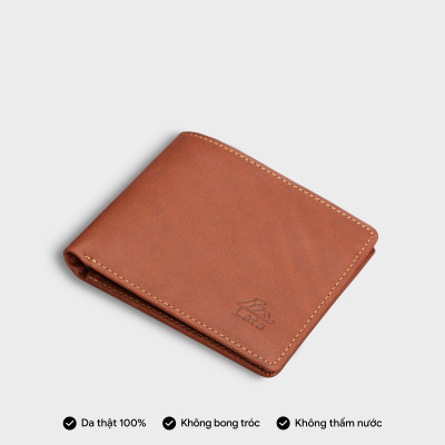 Ví nam da bò Lata ( Thời trang nam - Ví da thật LVN70 )