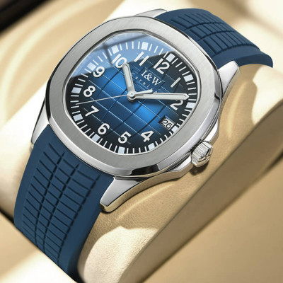 Đồng Hồ Nam I&W Carnival 722G Chính Hãng Full Box Chống Nước Kính Chống Xước Dây Silicon Cao Cấp BH 60T (Máy Cơ Tự Động)