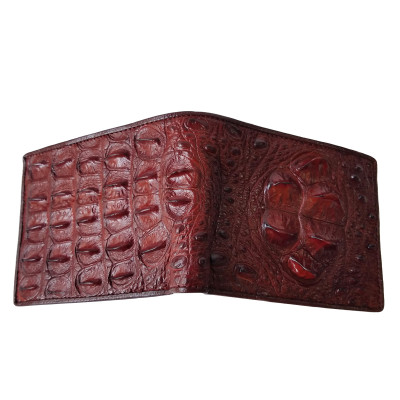 Ví Nam Da Cá Sấu Thật 1 Mặt BIGGBEN Cao Cấp BG28