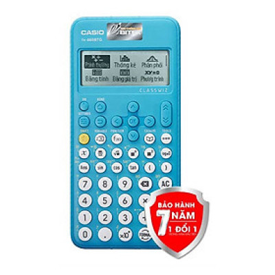 Máy Tính Casio Fx-880BTG (TL) Xanh Da Trời + Pilot BP-1RT