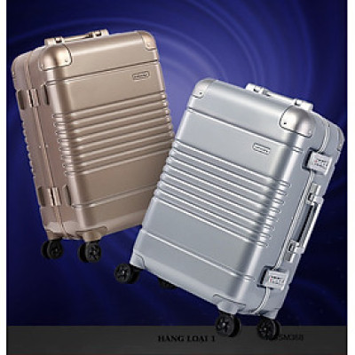 Vali cao cấp Macsim Smooire MSSM368cỡ 20 inch màu gold - Hàng loại 1