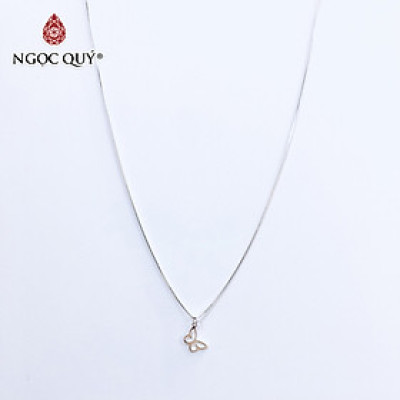 Dây chuyền bạc mặt bươm bướm - Ngọc Quý Gemstones