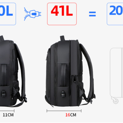 Balo laptop nam thông minh đa năng thời trang cao cấp phong cách mới 15.6"