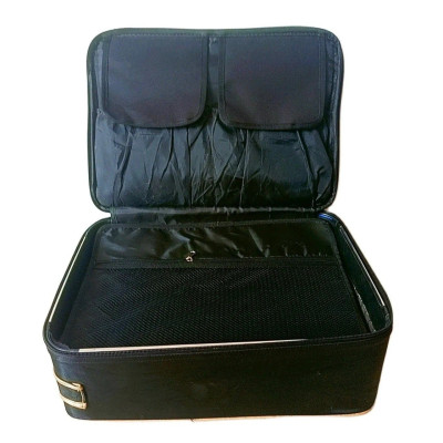 Cốp túi đựng mỹ phẩm đa năng, đồ trang điểm, đồ dùng cá nhân mang đi du lịch, đi làm có nhiều ngăn chia size 40x30x14 cm 