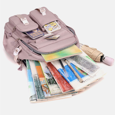 Balo thời trang phong cách Hàn Quốc dày dặn chống thấm nước dùng cho đi học, đi chơi - BEE GEE – BLTT9163