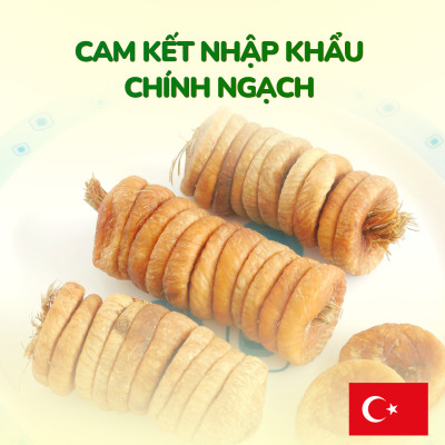 COMBO 2 TÚI QUẢ SUNG SẤY DẺO NHẬP KHẨU TURKISH 135gr dan.d.pak,không chất bảo quản,ngăn ngừa ung thư,ổn định đường huyết