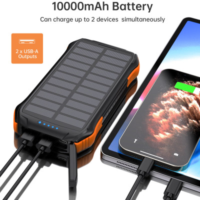 Sạc Dự Phòng Choetech B659 Năng Lượng Mặt Trời Tích Hợp Sạc không Dây 10.000mAh (HÀNG CHÍNH HÃNG)