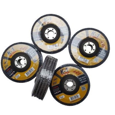 10 viên Đá nhám xếp 240# | Đĩa ráp xếp | Bánh nhám xếp K1 D100 240#