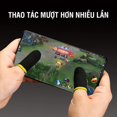 Găng tay chơi game Mobile - Chống mồ hôi tay, tăng độ nhạy cảm ứng