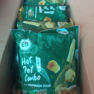 COMBO LẨU 5 TRONG 1 KÈM SÚP NẤM 600G EB MALAYSIA  