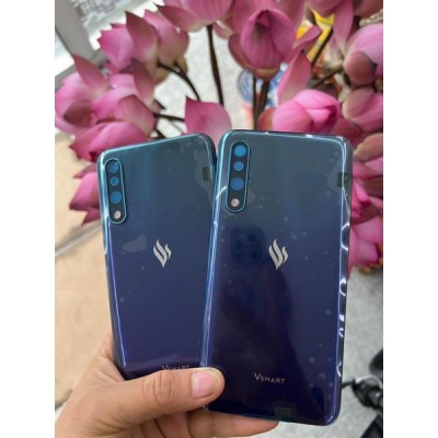 Vỏ lưng sau VSmart Live V620 [ Sẵn 2 màu xanh và Trắng] Kèm Vành Kính Cam Và Khay Sim