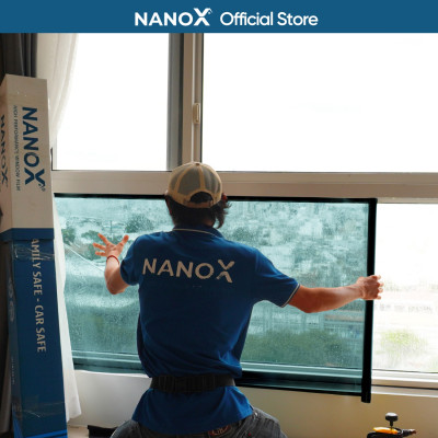 Phim cách nhiệt NanoX VG 15 phản quang, phản gương dán kính chống nắng nóng