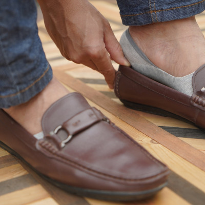 Combo 5 Đôi Tất Hài Lười Nam Lịch Lãm, Sang Trọng, Chất Liệu Sợi Cotton Cao Cấp Co Giãn 4 Chiều, Chống Hôi Chân, Silicon Chống Tụt Gót Chân MRM FASHION ( Mix Màu)