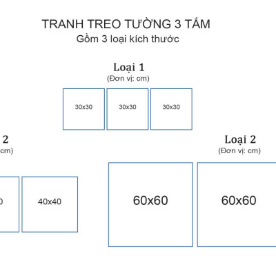 Tranh Treo Tường Hoa 510000001- Tranh treo tường phòng khách