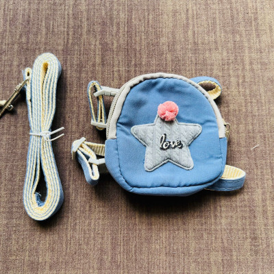 DÂY DẮT DÂY XÍCH BALO NGÔI SAO THÚ CƯNG DÀI 120CM TỪ 0.5-3KG DÀNH CHO THÚ CƯNG CHÓ MÈO