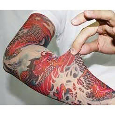 Găng Tay Chống Nắng Giả Xăm Bịch 2 Cái Hình Tattoo Cá Tính