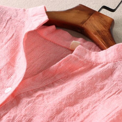 Áo đũi nữ Haint Boutique, Áo sơ mi nữ cổ V xinh phong cách vintage Sm99