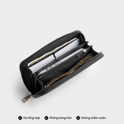 Ví Trita ( Thời trang nữ dáng dài cao cấp - Ví da RV82 )