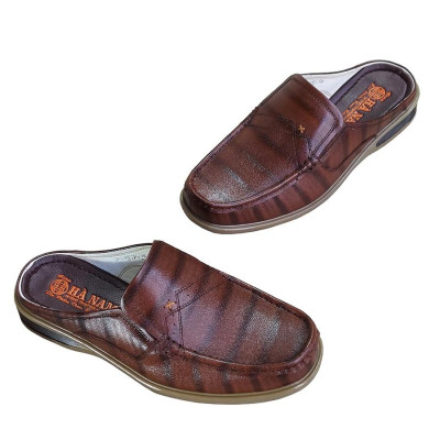 Dép Bít Mũi Nam Da Bò Thật TiTi ĐÔ Cao Cấp GSB20159