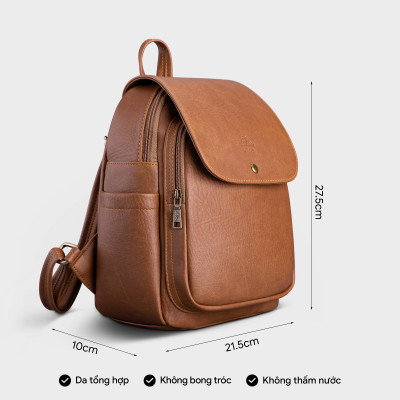 Balo Lata ( Thời trang nữ công sở cỡ trung - Balo da BAL44 )