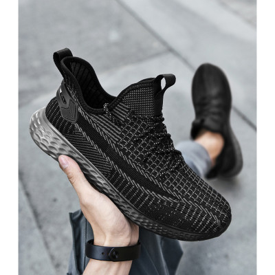 Giày thể thao nam, giày chạy bộ đế êm nhẹ, thoáng khí đế cao su đúc, chống trơn trượt hạn chế mòn – BEE GEE – GNA1022B