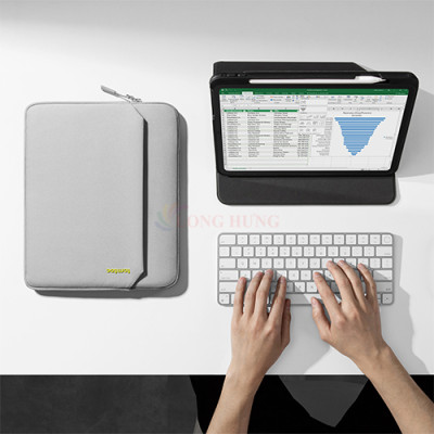 Túi chống sốc Tomtoc Tablet Case Sleeve Bag for 11 inch iPd Pro B18A1 - Hàng chính hãng