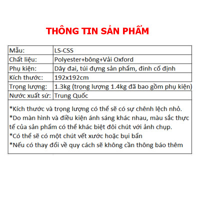 Lysin - thảm lót dã ngoại ngoài trời camping cắm trại du lịch, picnic, ngăn côn trùng, ngăn dị vật, chắn gió