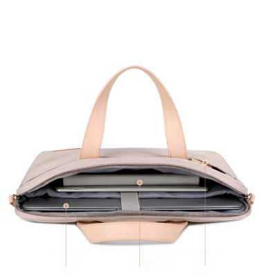 Túi xách chống sốc dành cho laptop macbook surface, túi công sở nam nữ đeo chéo cặp đựng laptop