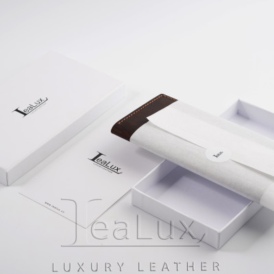 Ví Dài Mini Da Sáp Handmade Lealux Mini Long Wallet
