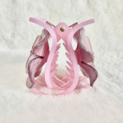 Kẹp tóc càng cua sang trọng mẫu mới - Kẹp tóc càng cua hoa đính đá cao cấp - Kẹp tóc càng cua ( Hàng cao cấp )