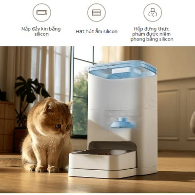 Máy cho thú cưng ăn thông minh Xiaomi Smart Pet Food Feeder 2 - GiaPhucStore | Hàng Chính Hãng