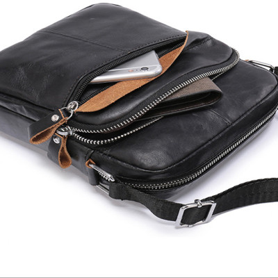 Túi đeo chéo nam DA BÒ THẬT phong cách mới  - BEE GEE DCN9277