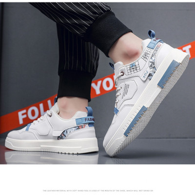 Giày Thể Thao Nam Laceva, Giày Sneakers Phối Màu Sành Điệu G03