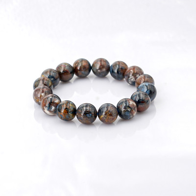 Vòng tay Pietersite Nâu Vàng VIP 12mm do Anqlo tác chế