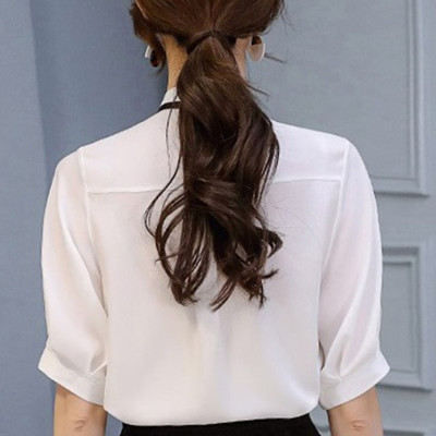 Sơ mi nữ cổ trụ xinh xắn Haint Boutique sm45