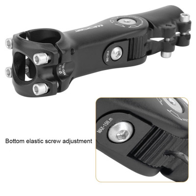 Phụ kiện xe đạp Zoom Mountain Bikes xoay 0-90 ° có thể điều chỉnh hợp kim nhôm tiện ích gắn vào thân xe