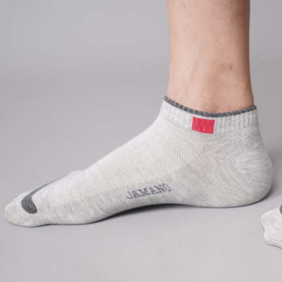 Combo 10 đôi tất vớ nam cổ ngắn Cotton Organic kháng khuẩn khử mùi JAMANO