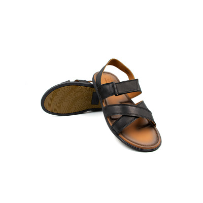 Giày Sandal Nam thủ công da bò cao cấp TOMOYO TMS80201